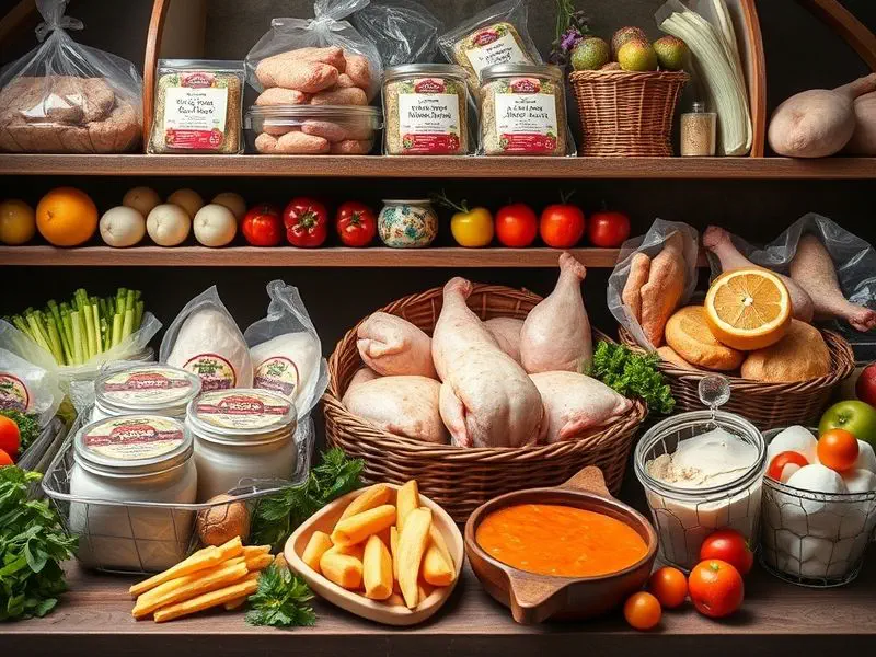 Fresh chicken products